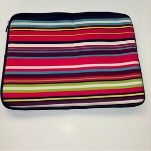 The Macbeth Collection Laptop Sleeve Horizontal Stripes